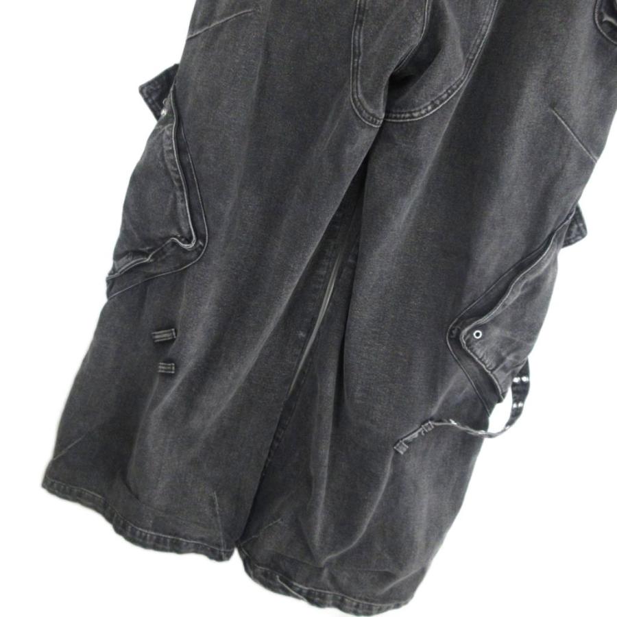 ノーフェイススタジオ NO FAITH STUDIOS 美品 23AW DENIM CARGO PANTS