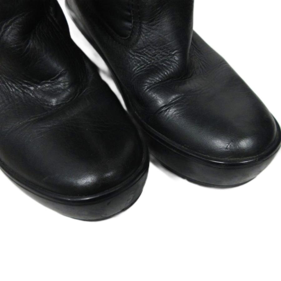 TORY BURCH（トリーバーチ） ロゴプレート ダウンブーツ ロングブーツ