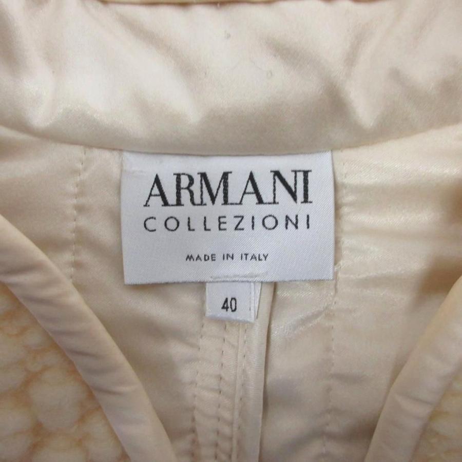 ARMANI COLLEZIONI アルマーニコレツォーニ　スーツ レディース アルマーニ コレツィオーニ ARMANI COLLEZIONI ノーカラージャケット