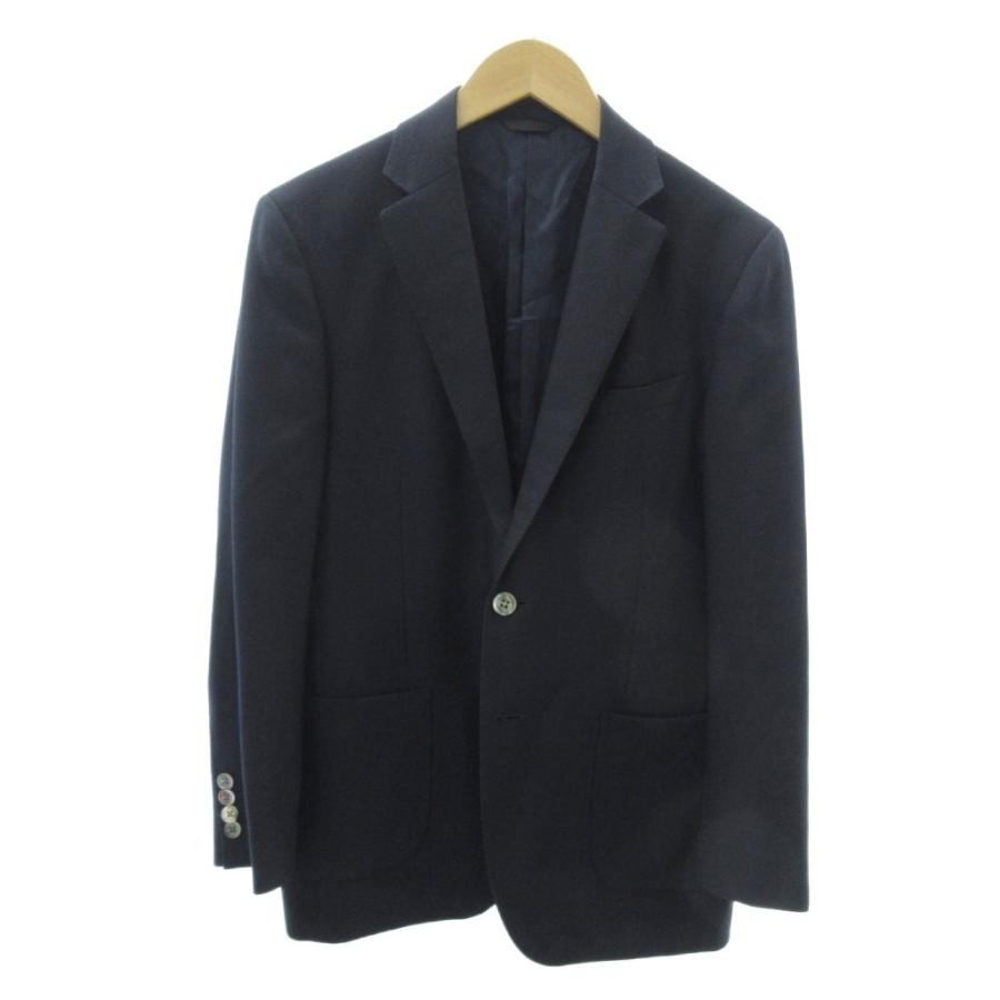 DURBAN　ダーバン　テーラード　ジャケット　ビジネス　高級　A4　ネイビー ダーバン D'URBAN ネイビーブレザー（総裏