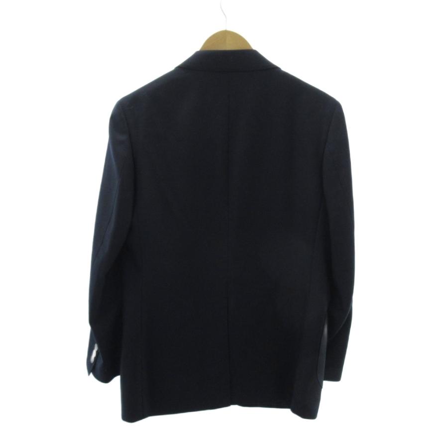 DURBAN　ダーバン　テーラード　ジャケット　ビジネス　高級　A4　ネイビー ダーバン D'URBAN SESSERA ネイビー無地スーツ（総裏