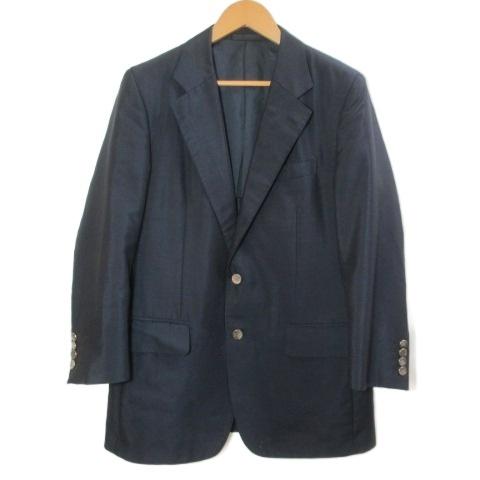 極美品✨バーバリー ロンドン セットアップ ダブル 紺ブレ 羊毛 モヘヤ