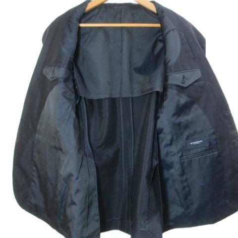 バーバリー ロンドン テーラードジャケット ブレザー モヘア ウール 貝