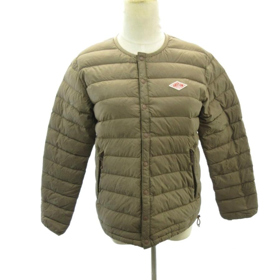 ダントン DANTON 美品 20AW ラウンドネックインナーダウンジャケット