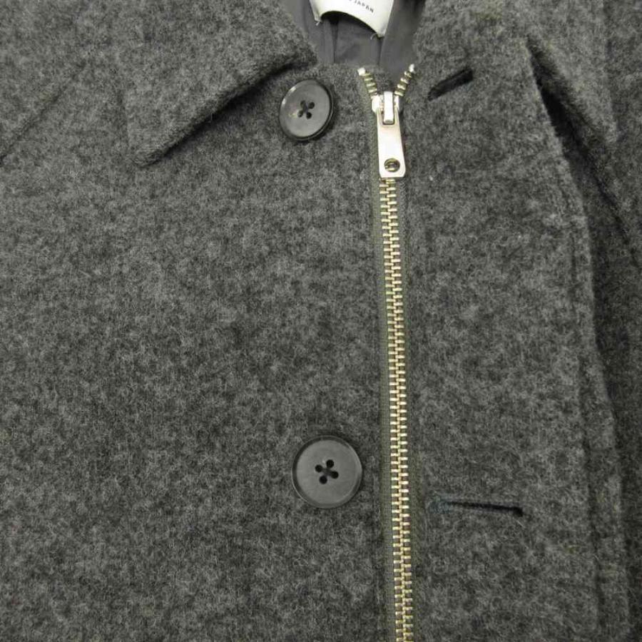 ユナイテッドトウキョウ UNITED TOKYO 美品 ウール ステンカラーコート