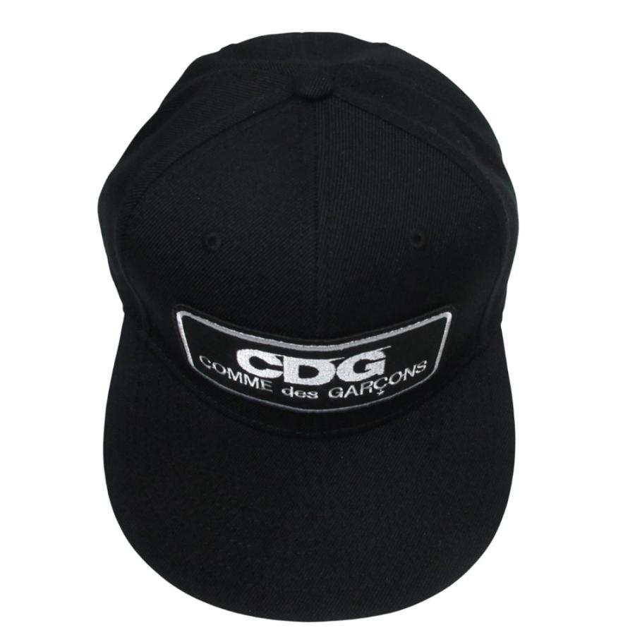 コムデギャルソン COMME des GARCONS 極美品 CDG LOGO SNAPBACK CAP