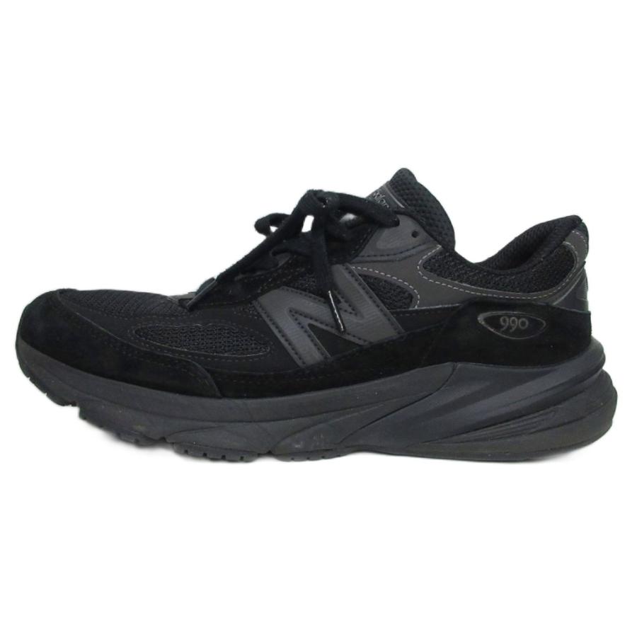 【27cm.width2E】New balance 990v6 トリプルブラック New Balance（ニューバランス） NEW BALANCE Made in U.S.A 990V6