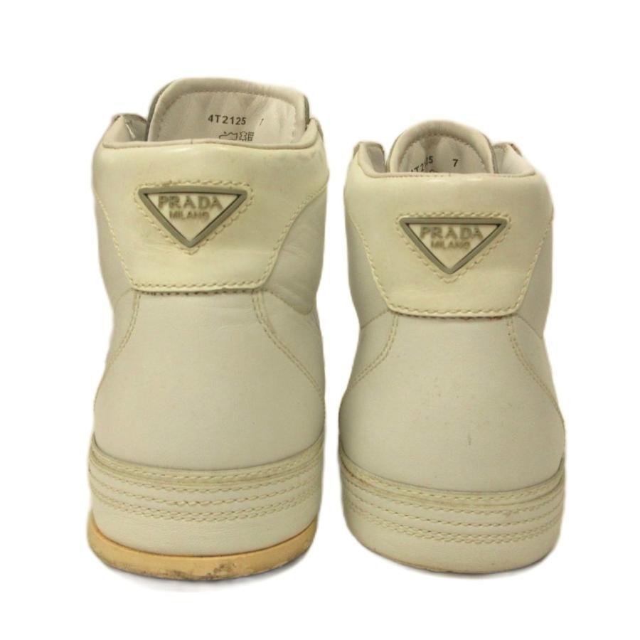 PRADA SPORT（プラダスポーツ） スニーカー シューズ ハイカット 三角