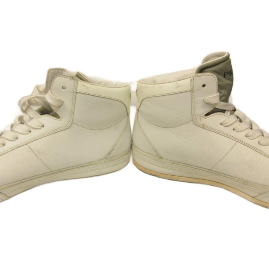 PRADA SPORT（プラダスポーツ） スニーカー シューズ ハイカット 三角