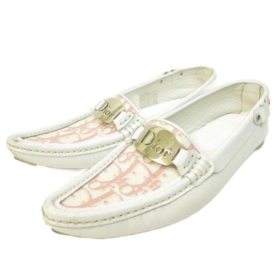 ディオール Dior トロッター ローファー ドライビングシューズ レザー