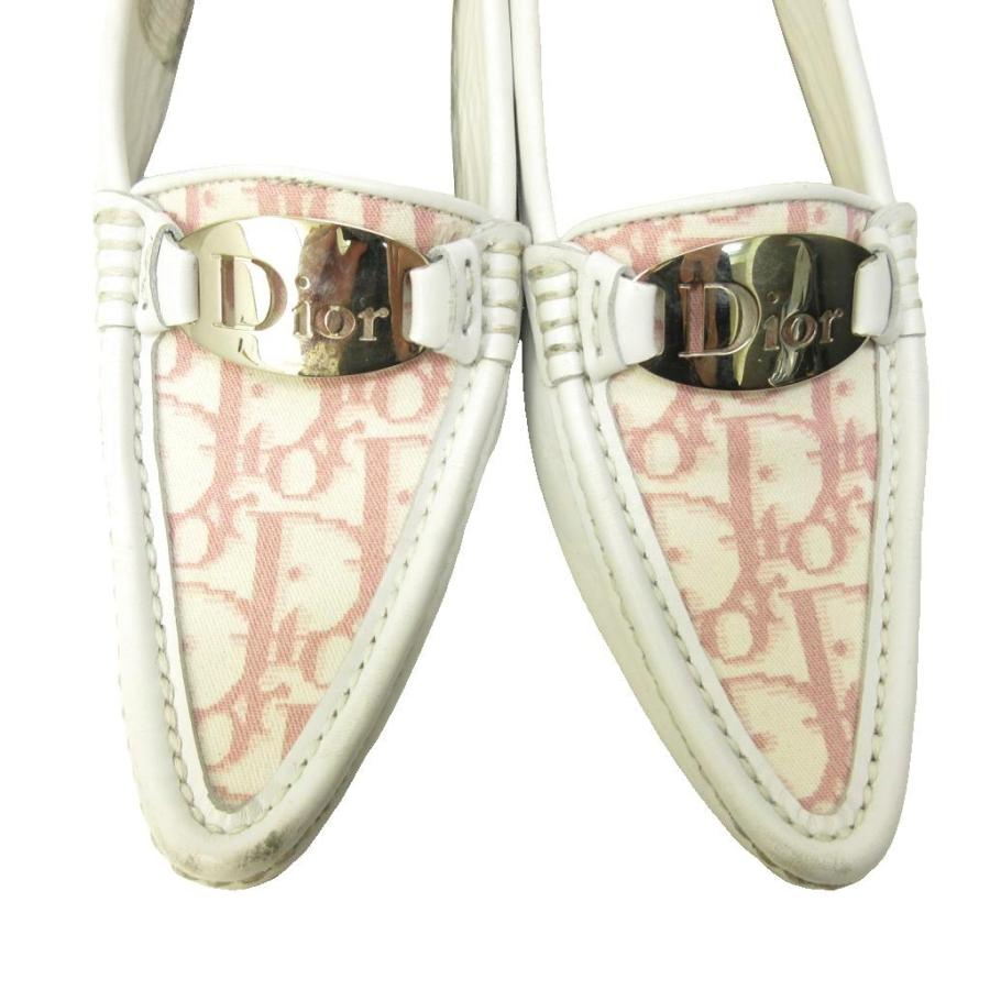 ディオール Dior トロッター ローファー ドライビングシューズ レザー