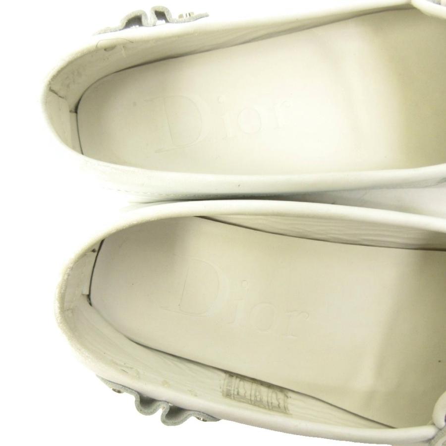 ディオール Dior トロッター ローファー ドライビングシューズ レザー