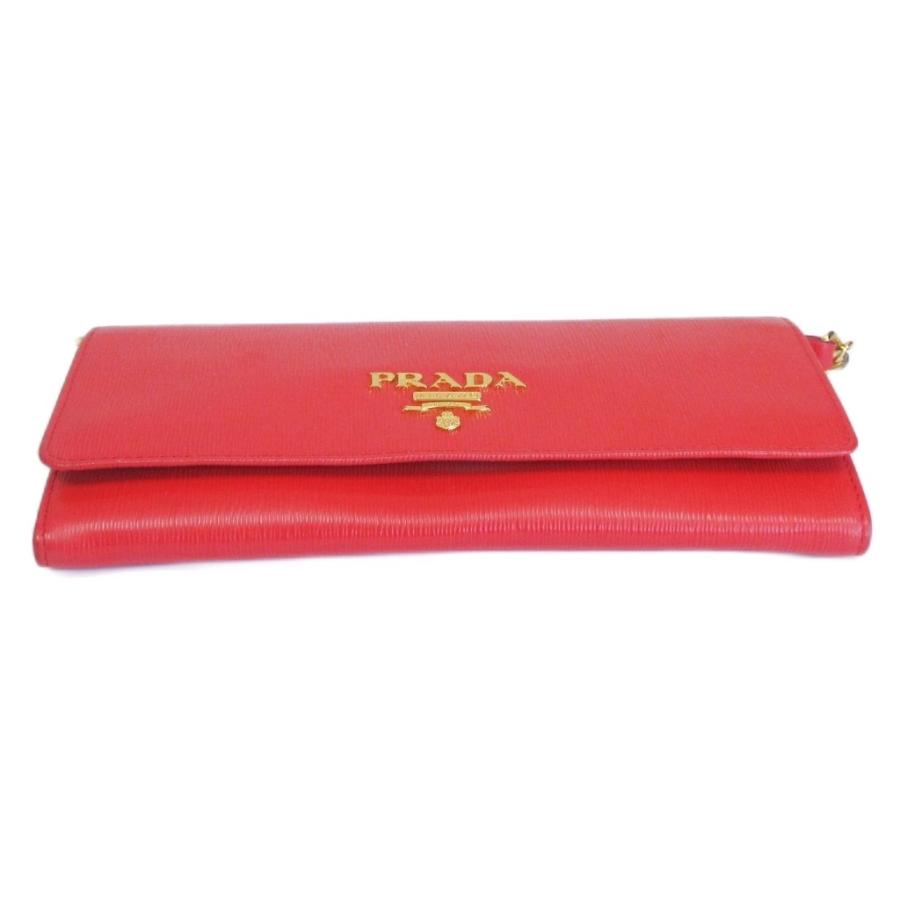 PRADA（プラダ） サフィアーノ チェーンウォレット ショルダー ポーチ