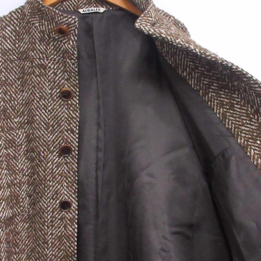 オーラリー AURALEE 22AW WOOL ALPACA SHORT BLOUSON ウールアルパカ 