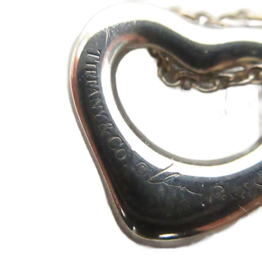 ティファニー TIFFANY & CO. オープンハート ネックレス シルバー AG 