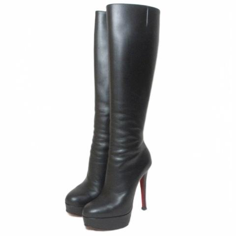Christian Louboutin（クリスチャンルブタン） レザー ロング ニーハイ