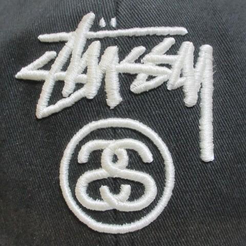 STUSSY（ステューシー） ツートン ベースボールキャップ 帽子 ロゴ刺