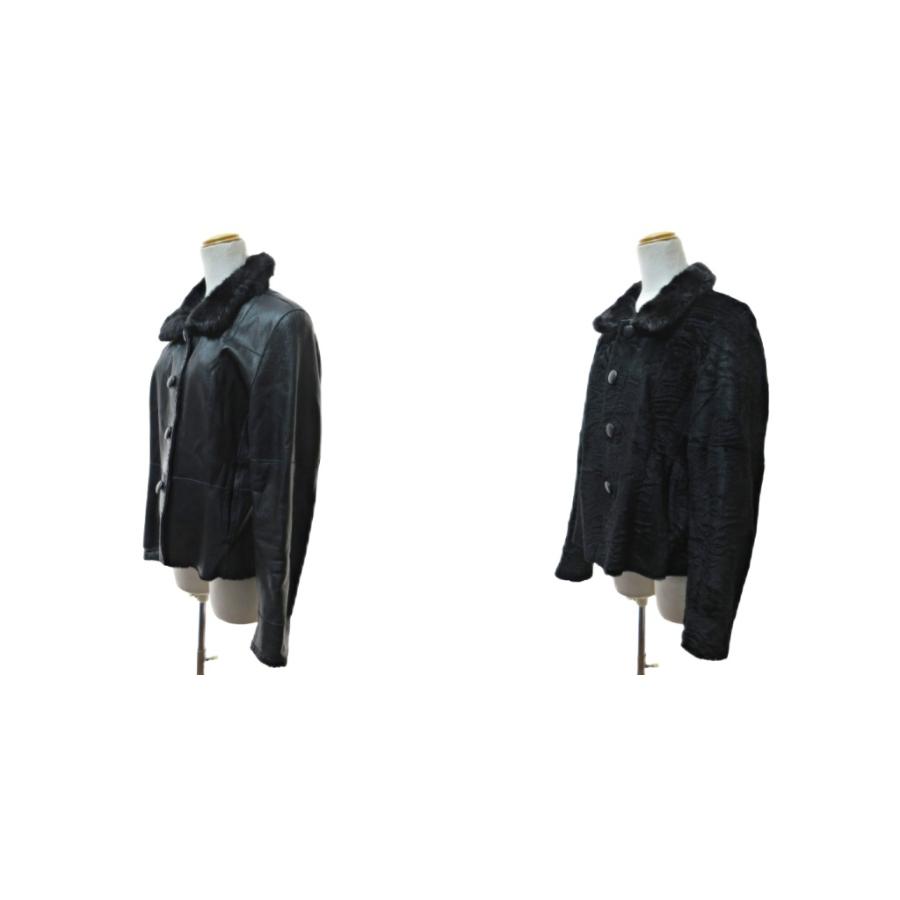 クチュール エンバ couture EMBA リバーシブル ラムレザー ラムファー 
