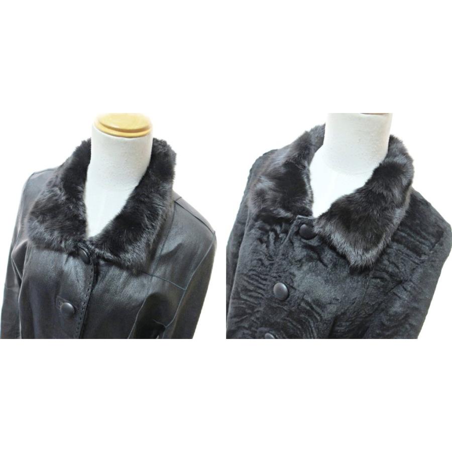 クチュール エンバ couture EMBA リバーシブル ラムレザー ラムファー