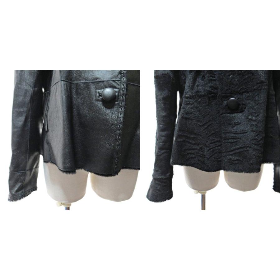 クチュール エンバ couture EMBA リバーシブル ラムレザー ラムファー 