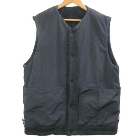 メンズ EEL Sunday Fleece Vest ベスト ボア リバーシブル L