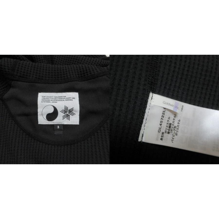 アワーレガシー OUR LEGACY ×ゴールドウィン 美品 WAFFLE HOODIE