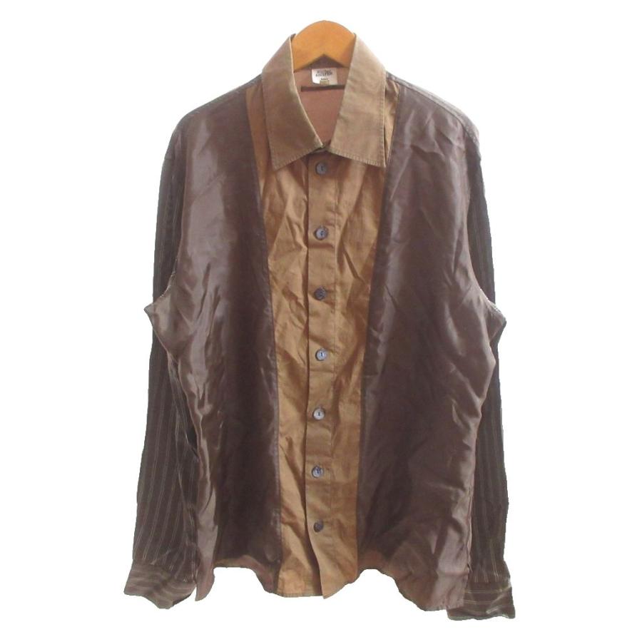 ジャンポールゴルチエ オム Jean Paul GAULTIER HOMME シャツ 48 茶色