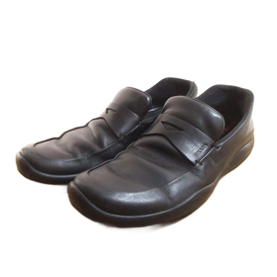 PRADA SPORT（プラダスポーツ） スリッポン スニーカー レザー 本革 