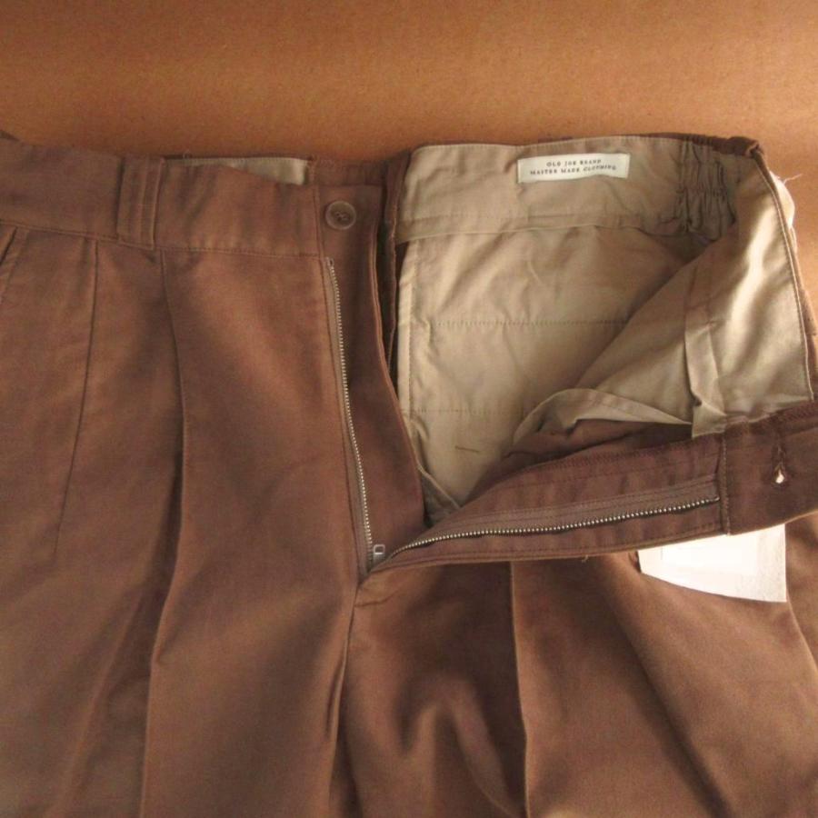 未使用品 オールドジョー OLDJOE タグ付き 24AW FRONT TUCK ARMY TROUSER チノパン トラウザー MOCHA BROWN パンツ 32 /HW■BL4 メンズ_3