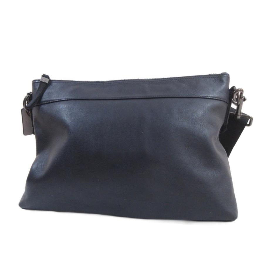COACH（コーチ） レザー メッセンジャーバッグ ネイビー 89915 ロゴ/HW
