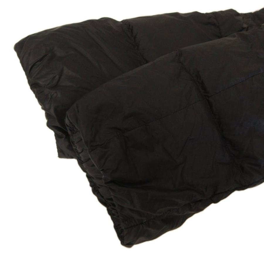 ピレネックス Pyrenex ORDESA ノーカラーダウンジャケット ワッペン M