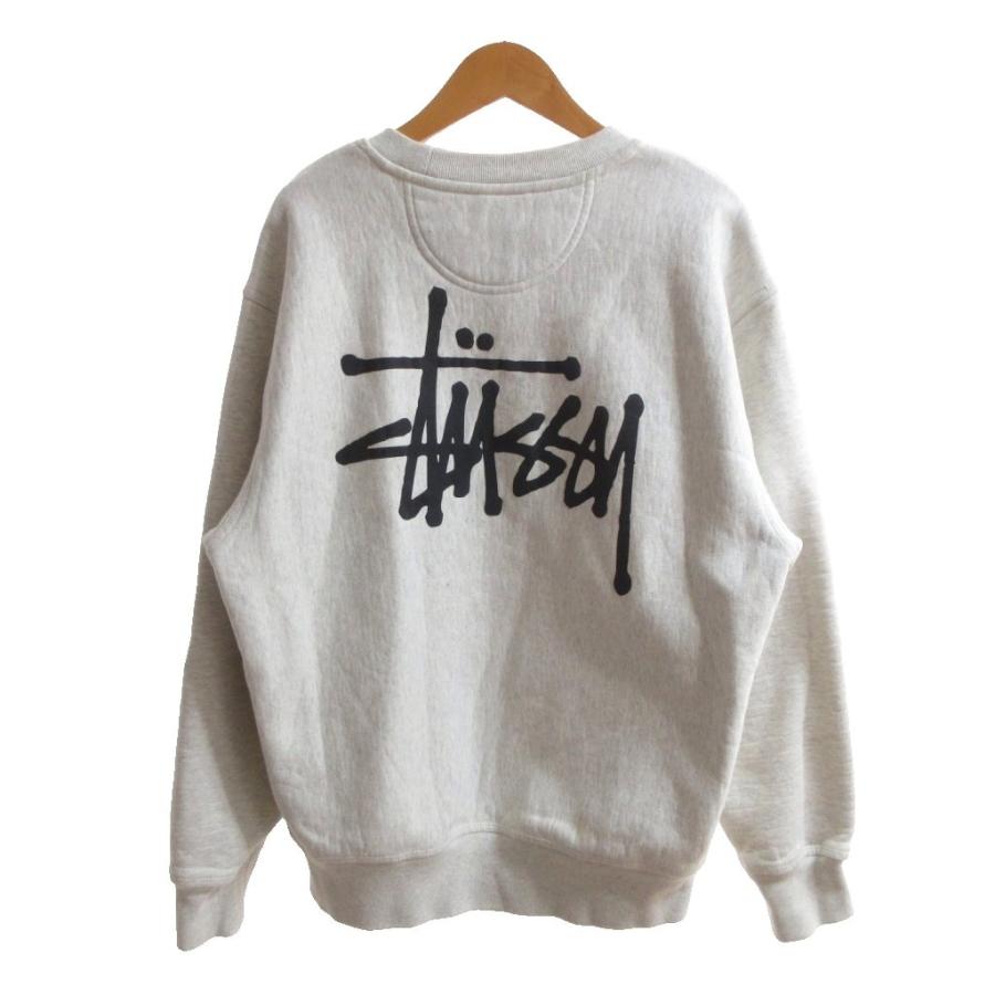 STUSSY（ステューシー） STUSSY BASIC STUSSY CREW 美品 スウェット 