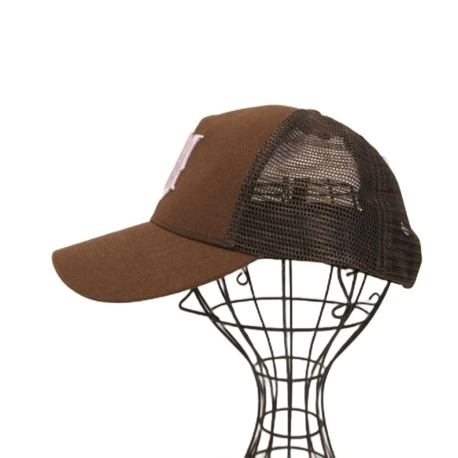 アミリ AMIRI 極美品 MA TRUCKER HAT エンブロイダリーロゴ キャップ
