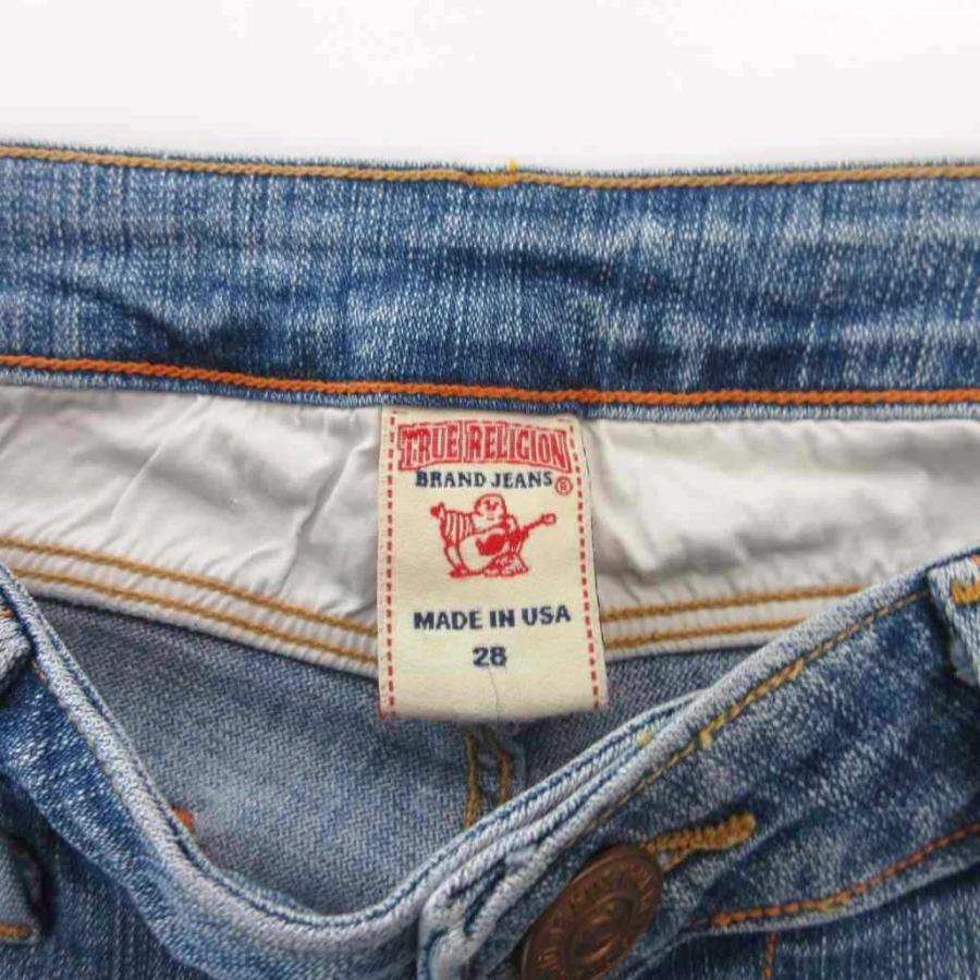 トゥルーレリジョン TRUE RELIGION デニムパンツ ジーンズ 28 紺