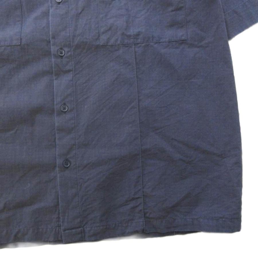 オーラリー AURALEE 21SS WASHED FINX RIPSTOP CHAMBRAY HALF SLEEVED 