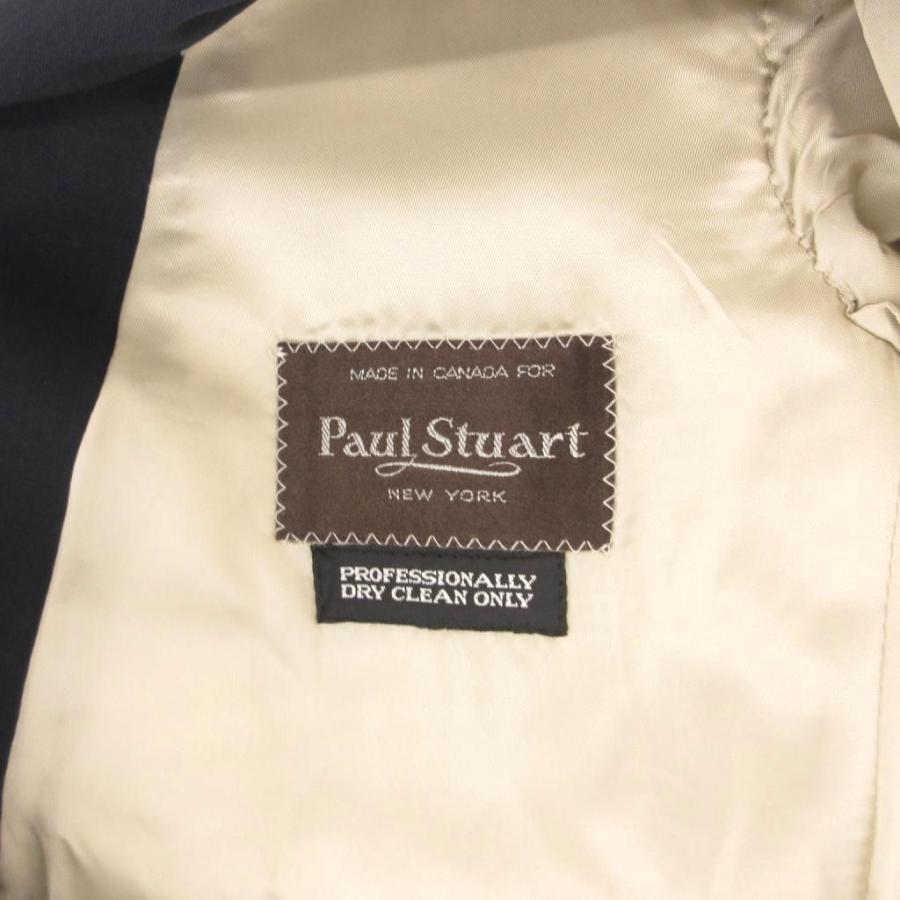 ポールスチュアート PAUL STUART 紺ブレ テーラードジャケット 金 