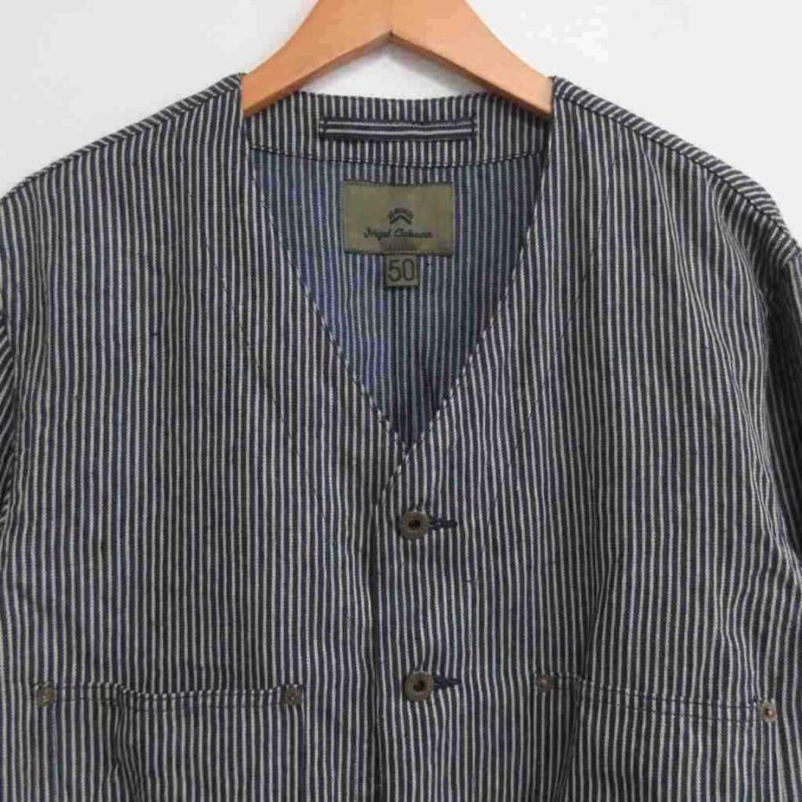 ナイジェルケーボン NIGEL CABOURN ヒッコリーストライプ フレンチ