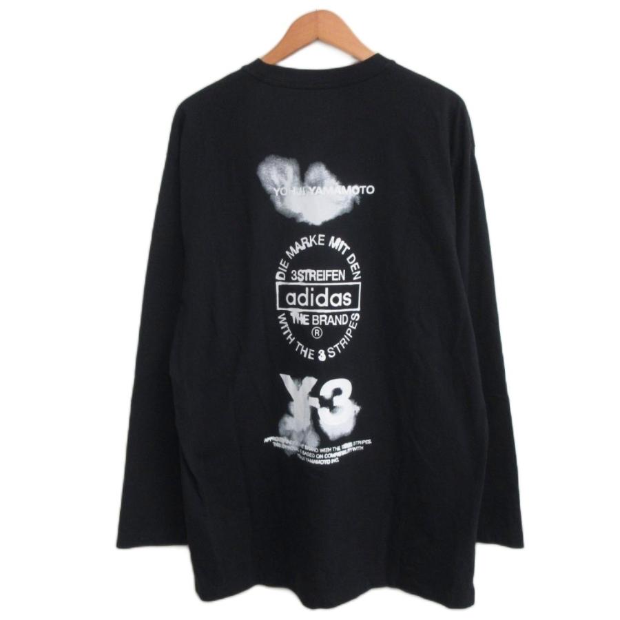 Y-3 ワイスリー（ヨウジヤマモト）　ロゴプリント長袖Tシャツ　ロンT ワイスリー Y-3 ヨウジヤマモト GRAPHIC LONG SLEEVE TEE Tシャツ