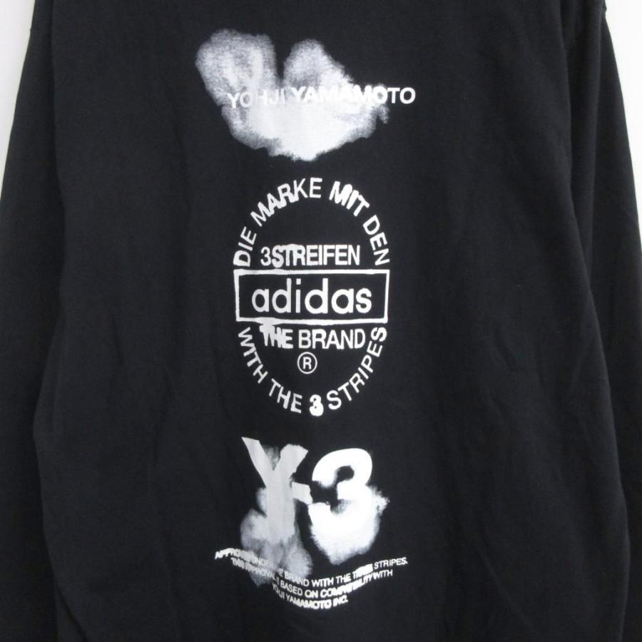 Y-3 ワイスリー（ヨウジヤマモト）　ロゴプリント長袖Tシャツ　ロンT ワイスリー Y-3 ヨウジヤマモト GRAPHIC LONG SLEEVE TEE Tシャツ