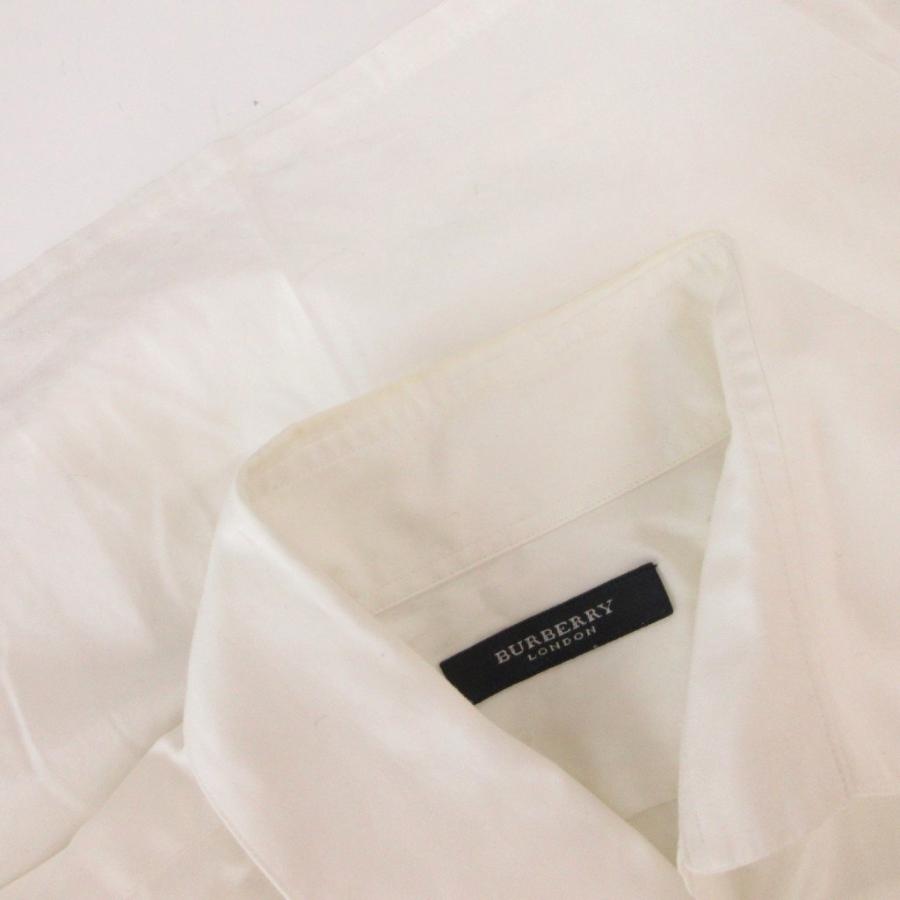 バーバリー ロンドン BURBERRY LONDON オープンカラーシャツ 開襟 長袖 