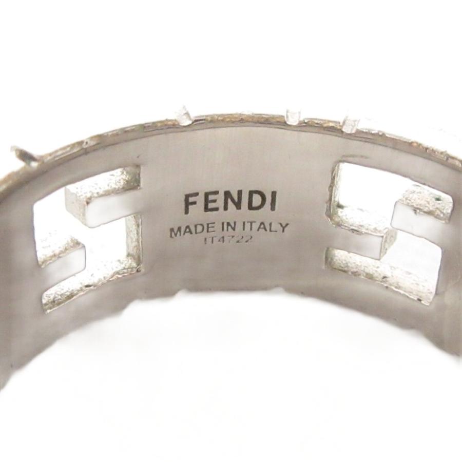 FENDI（フェンディ） FENDI FFリング 指輪 21-22号 シルバー