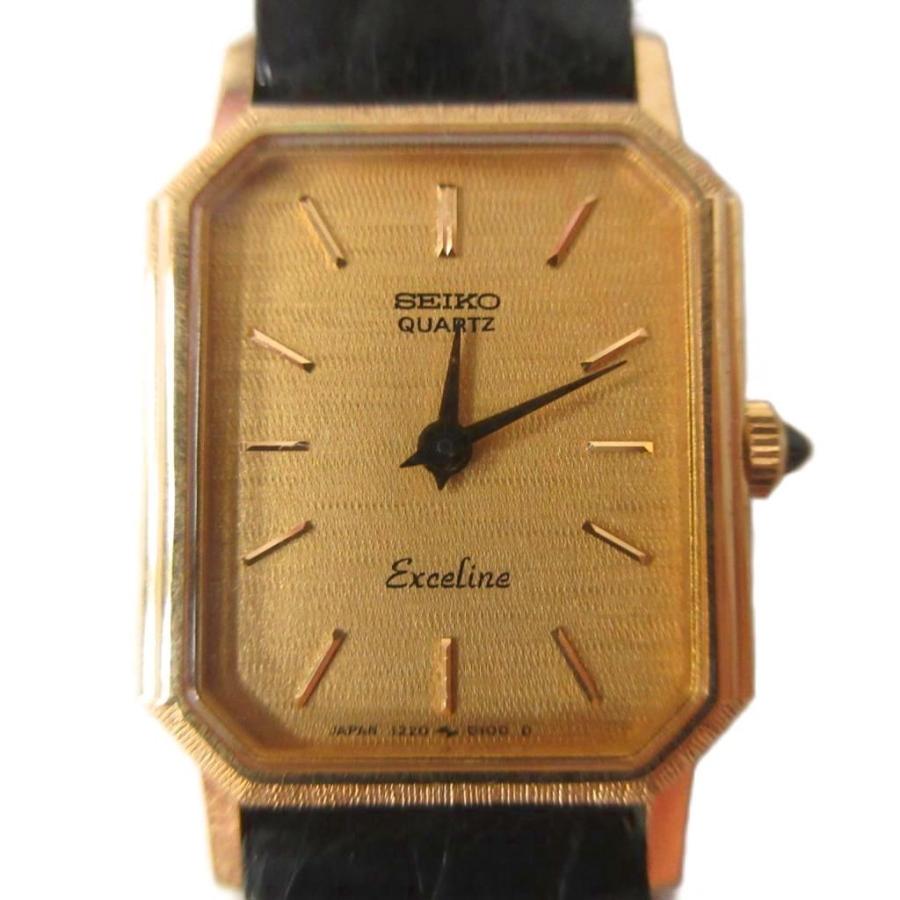 セイコー SEIKO ヴィンテージ Exceline エクセリーヌ 14K 腕時計