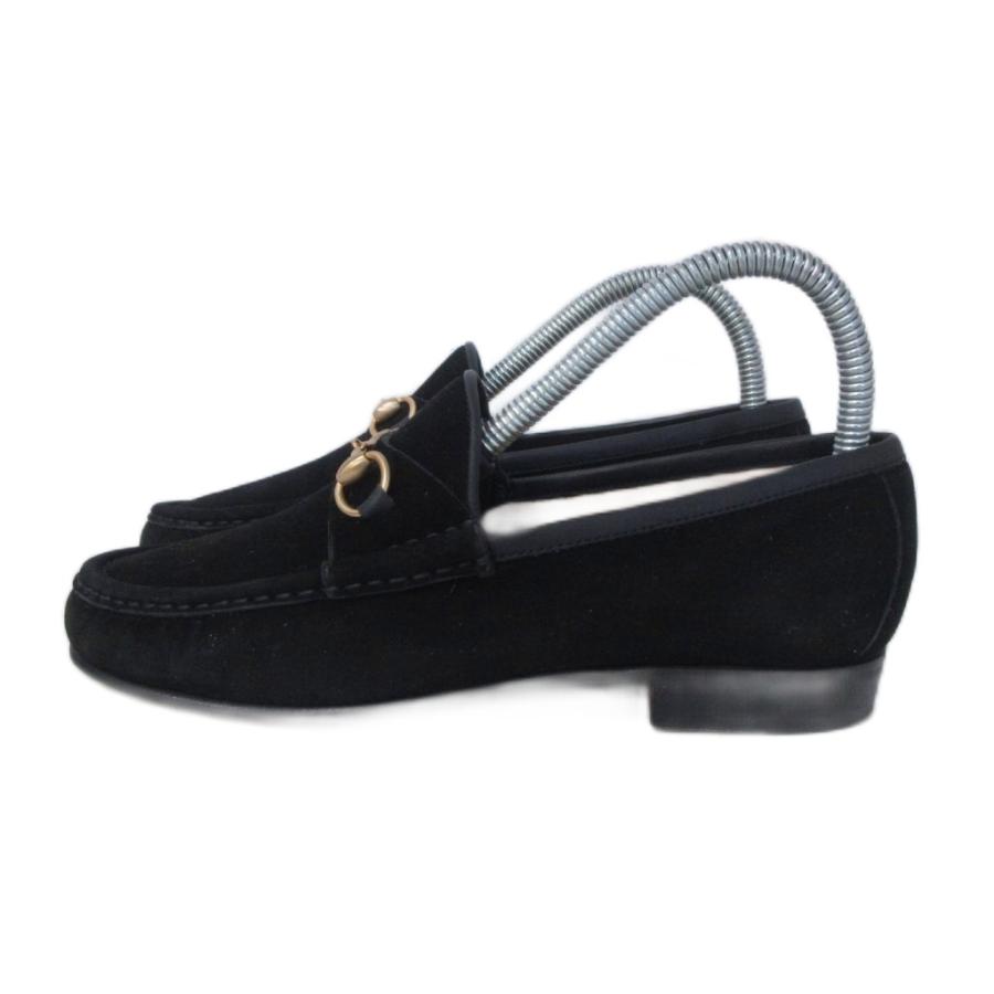 GUCCI（グッチ） ホースビットローファー 革靴 351/2 22.5cm スエード