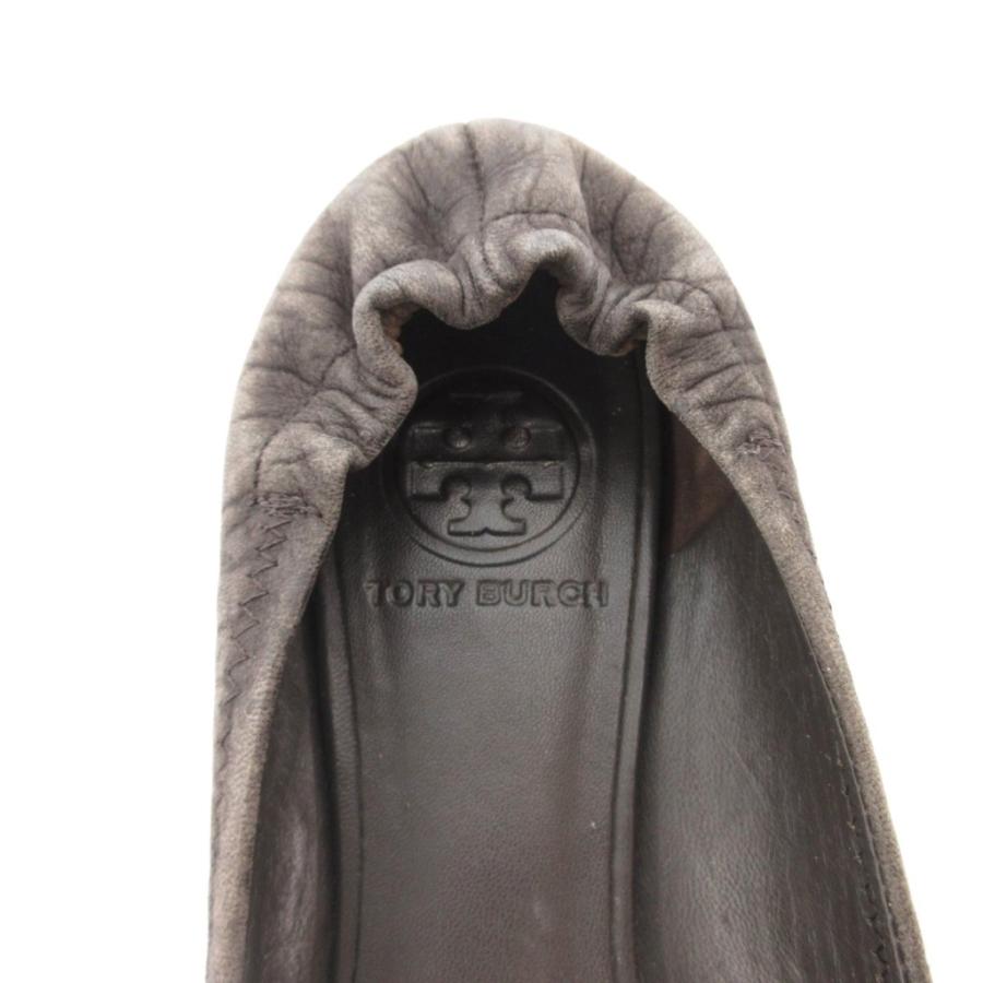TORY BURCH フラットシューズ グレージュ TORY BURCH（トリーバーチ） フラットシューズ バレエシューズ ダブルT