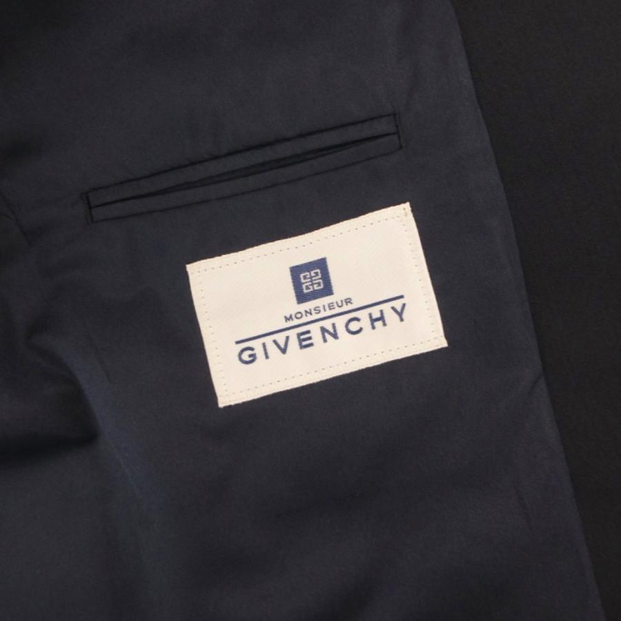 ジバンシィ GIVENCHY テーラードジャケット ウール ストライプ柄