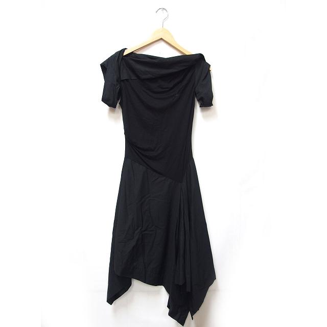ランキング入賞商品 中古 Vivienne Westwood Red Label 国内正規 ワンピース アシンメトリー 異素材 マーク M ブラック 黒 C レディース ベクトル 古着 101 ブランド古着販売のベクトル 通販 Yahoo ショッピング クリアランスバーゲン Www
