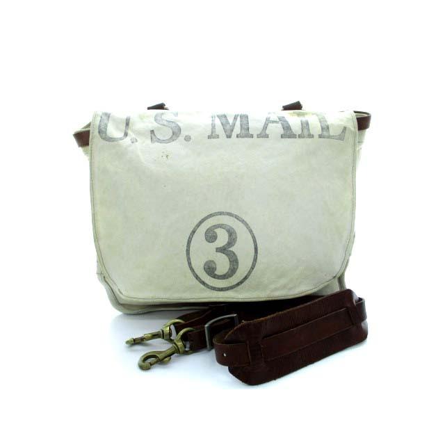 超歓迎 中古 ヴィンテージ Vintage Us Mail メールバッグ キャンバス ショルダーバッグ ステンシル 米国郵便局 その他 ベクトル 古着 人気満点 Yalaphone Com