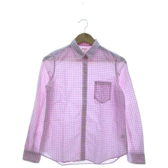 中古 ギャップ Gap ギンガムチェック シャツ 長袖 トップス ピンク Xs レディース ベクトル 古着 103 ブランド古着販売のベクトル 通販 Yahoo ショッピング