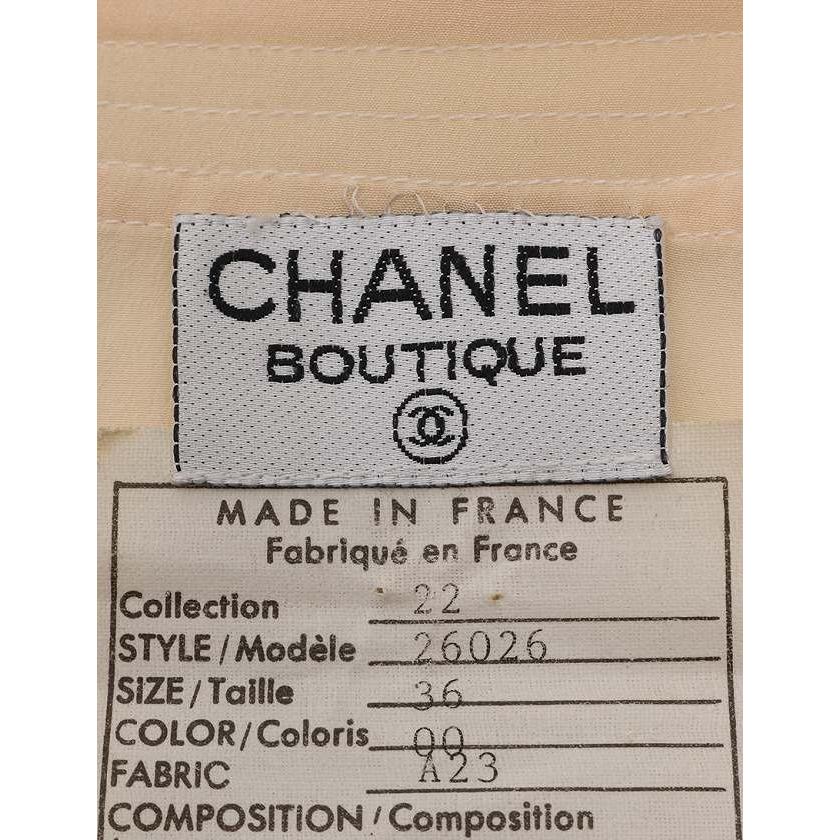 ランキング第1位中古 シャネル CHANEL ベージュ 無地 レディース