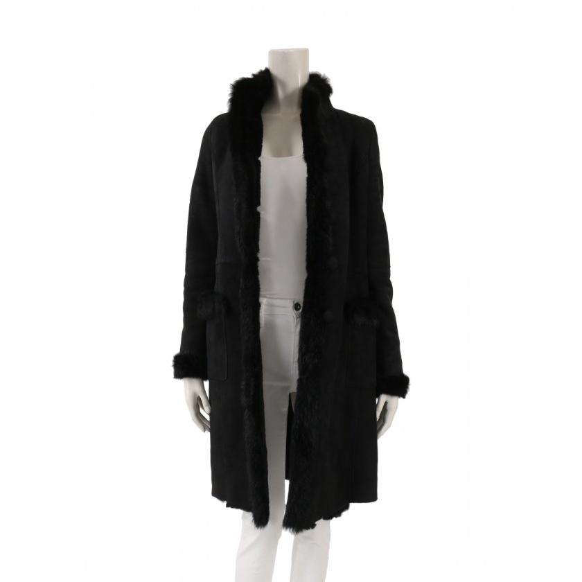 休日休日中古 アルマーニ コレツィオーニ ARMANI COLLEZIONI ムートン